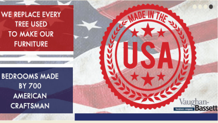 eshop at Vaughan Bassett's web store for Made in America products